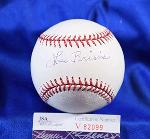 Lou Brissie SZÖVETSÉG Coa Autogramot Major League OML Aláírt BasebaLL - Dedikált Baseball