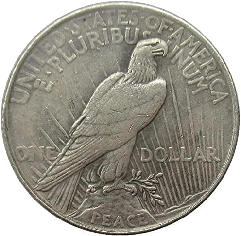 US $ 1 Béke Galamb 1928 Ezüst Bevonatú másolt Emlékérme