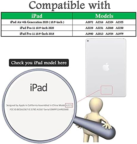 TOEVEK iPad Air 4./5. Generációs Esetben Gyerekeknek, iPad Air 10.9 hüvelyk 2020/2022 tok vállpánt, Fogantyú Állvány Védő