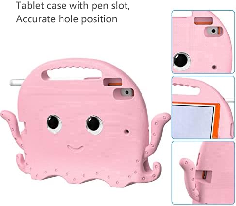 Tablet védőtok Gyerekek Esetben Kompatibilis iPad 10.2 (2021/2019), a Fogantyú Lökhárító |Védő Gyerek-Bizonyíték Álljon Tabletta