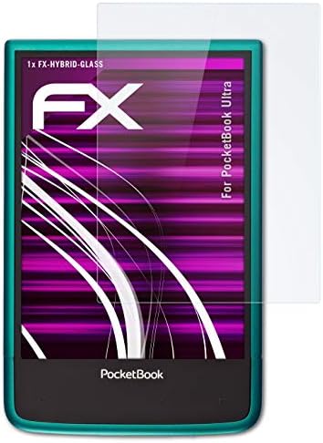 atFoliX Műanyag Üveg Védőfólia Kompatibilis Pocketbook Ultra Glass Protector, 9H Hibrid-Üveg FX Üveg kijelző Védő fólia,