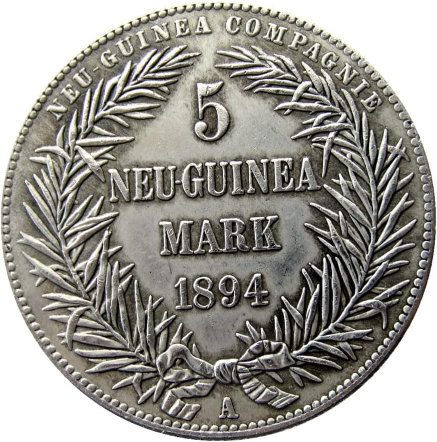 Német 5 Mark 1894 Külföldi Replika Réz Emlékérme