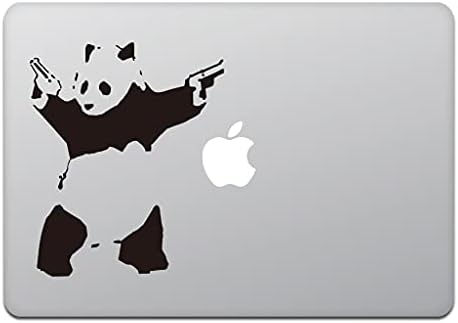 Kedves Áruház MacBook Air/Pro 11/13 MacBook Matrica Felvételi Panda Banksy Fekete M594