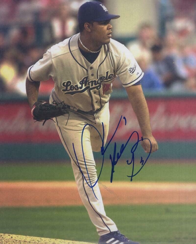 Odalis Perez Los Angeles Dodgers Aláírt Dedikált 8x10 Fotó W/Coa - Dedikált MLB Fotók