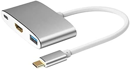 SDFGH USB-Hub, USB C -Compatib USB3.0 5Gbps nagysebességű Elosztó Támogatja a 4k Videó 60w C Típusú Gyors Töltés