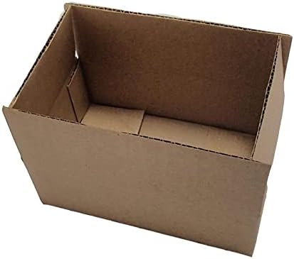 100 6x4x2 Karton Csomagolás Levelezési Mozgó Szállítási Dobozok Hullámkarton Doboz Doboz