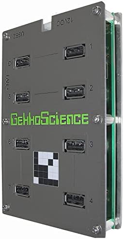 BitcoinMerch.com - Gekkoscience 8-Port USB 2.0 Hub a Compac F Bitcoin-Bányász