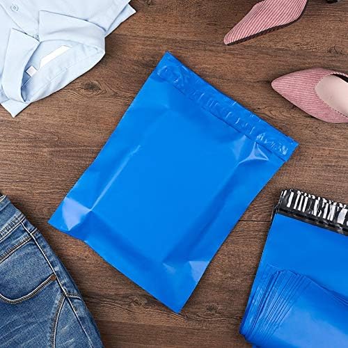 Prolin 7.5x10.5 Kék Poli Mailer Borítékok Szállítási Táskák, Öntapadó, Vízálló s Könny-Bizonyítja a Postai Csomagokat (100)