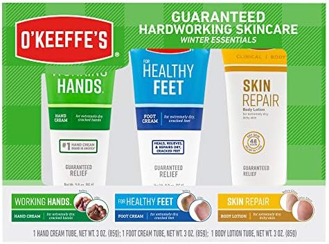 O ' keeffe Téli Essentials Beleértve a dolgos Kezeket, Egészséges Láb, Bőr Javítás
