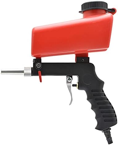 Többfunkciós Anyagok Vörös Állítható Homokfúvással Fegyvert 90psi Hordozható Homok Blaster Robbantási Gép Kis Kézi Pneumatikus