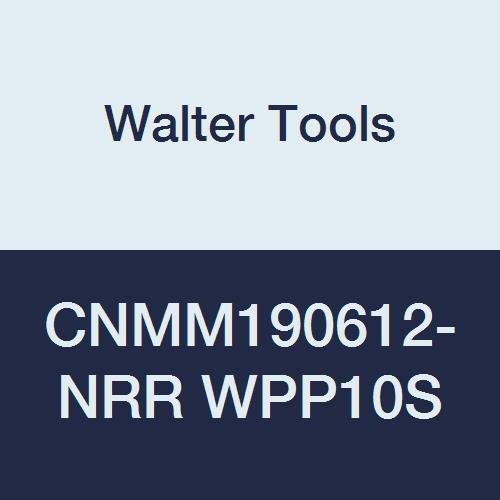 Walter Eszközök CNMM190612-NRR WPP10S Keményfém Tigris-Tec Negatív Váltólapkás Fordult Be, 0.047 Sarok Sugara, 0.750 IC,