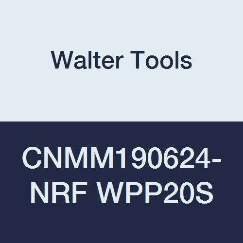 Walter Eszközök CNMM190624-NRF WPP20S Keményfém Tigris-Tec Negatív Váltólapkás Fordult Be, 0.094 Sarok Sugara, 0.750 IC,