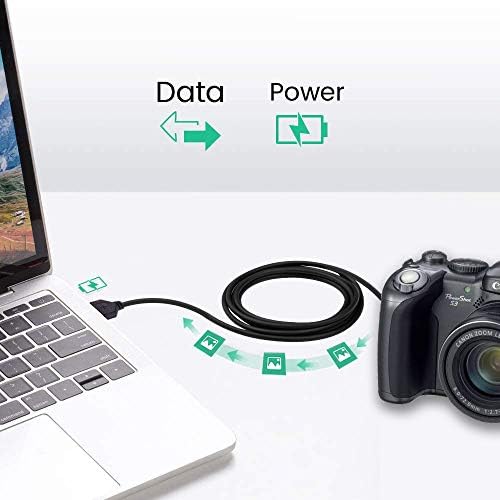 Töltő Kábel Kompatibilis a SanDisk Sansa Clip Plus, GPS Garmin Nuvi 265WT/265T/260W, Canon PowerShot S-Sorozat, PS3 Slim