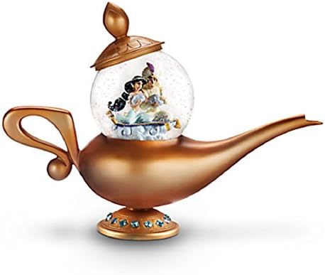 Disney Store Jázmin Hercegnő Aladdin Snowglobe Musicial Egy Egész Új Világ 2015