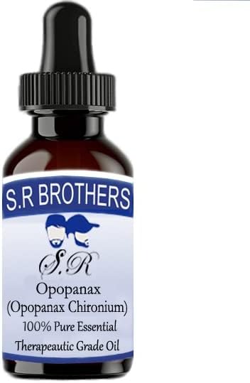 S. R Testvérek Opopanax (Opopanax Chironium) Pure & Natural Therapeautic Minőségű illóolaj Cseppentő 15ml