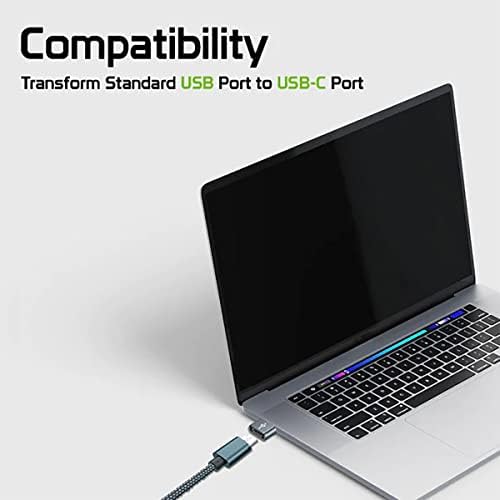 USB-C Női USB Férfi Gyors Adapter Kompatibilis Az LG Q710ULM Töltő, sync, OTG Eszközök, Mint a Billentyűzet, Egér, Zip, Gamepad,
