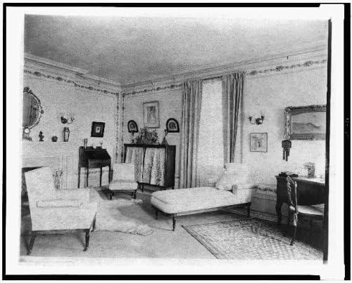 HistoricalFindings Fotó: Otthon Edmund Cogswell Converse,Greenwich,Connecticut,CT,1908,Belső,6