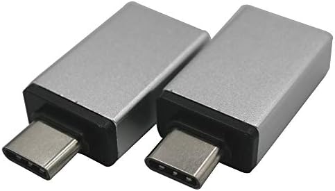 USB Típus C-2 Csomag OTG Adapter - Készült Karcsú Alumínium - USB 3.1 C Típusú Férfi-USB 3.0 USBC Csatlakozó Töltő - Funkciók