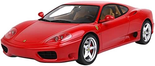 BBR 1999 Ferrari 360 Modena Rosso Corsa Piros Kijelző ESETBEN Korlátozott Kiadás 298 Darab Világszerte 1/18 Modell Autó P18172