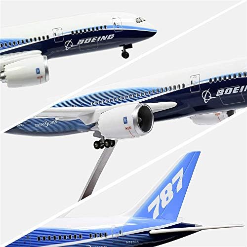 24-Óra 18 1:130 Modell Jet Boeing 787 Repülő Modell Repülőgép modelleket, Kijelző Fröccsöntött Repülőgép Modell a Felnőttek