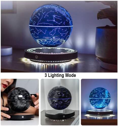 A mágneses Levitáció Hold asztali Lámpa RGB Színek Tompítása Hálószoba Éjjeli lakberendezés Lebegő Labda Lámpa Születésnapi