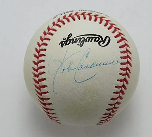 John Candelaria Dedikált Rawlings ONL Baseball Pittsburgh Pirates - Dedikált Baseball