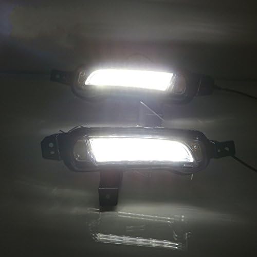AupTech LED-es Nappali menetjelző Lámpák Xenon Fehér LED DRL Vezetés Sárga Jelzés Suzuki Grand Vitara 2015
