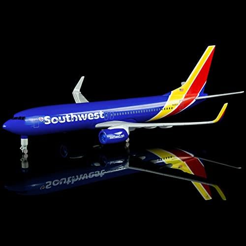 Busyflies 1:300 Skála Amerikai Southwest Airlines 737 Repülőgép Modellek, Alufelni Fröccsöntött Repülő Modell