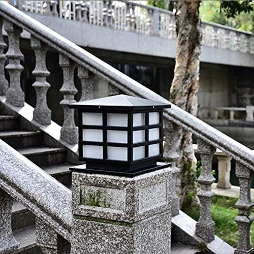 TJLSS Kültéri Vízálló Egyszerű Új Kínai Stílusú Led Egyéni Hotel Garden Gate Villa Udvarán Pillér Lámpa