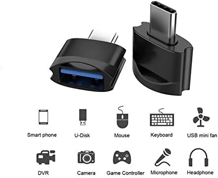 Tek Styz USB-C Női USB Férfi Adapter (2pack) Kompatibilis A Sony F5321 az OTG a C-Típusú Töltőt. Használja a Terjeszkedés