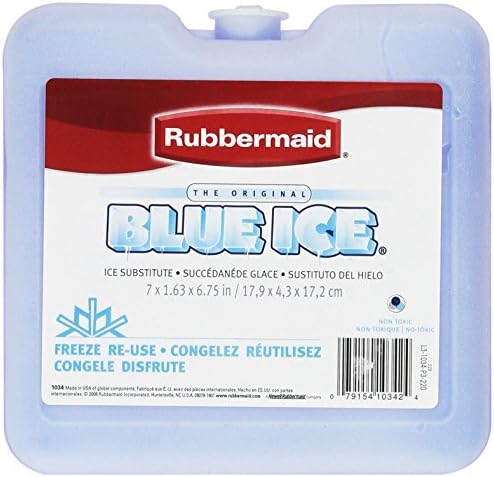 Rubbermaid Kék Ice Márka Weekender Csomag 7 x 1.63 x 6.75