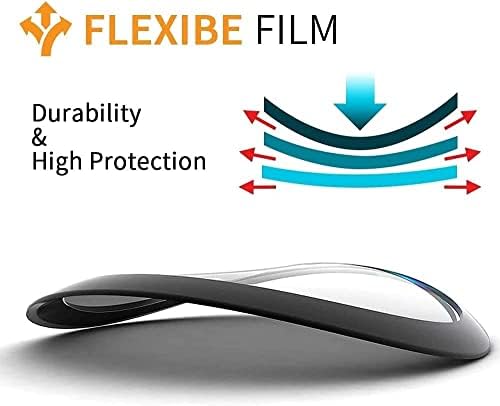 LXEEOLX [3-Pack Képernyő Védő Garmin vivomove Sport, 3D Ívelt Teljes Lefedettség PET Puha Képernyő Védő Fólia Smartwatch