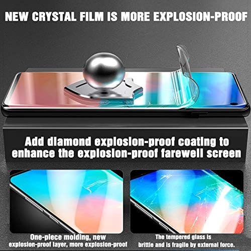 LXEEOLX [2db Prémium Hidrogél Film SAMSUNG Galaxy A52s A52 5G/4G, Puha TPU SAMSUNG Galaxy A52s A52 5G/4G Screen Protector