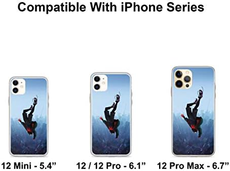 Miles Morales Ugrás Telefon Esetében Kompatibilis az iPhone 14 13 12 11 X Xs Xr 8 7 6 6 Plusz Mini Pro Max Galaxy Note S9