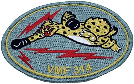 VMF-314 Bob Macskák Század Javítás - Műanyag, Hátlap