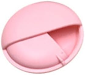 DOITOOL Kerti Kemping Utazási Hordozható Kerek Tabletta Doboz Esetben Gyógyszer Pecsét Tároló Konténer Tulajdonosának (Rózsaszín)
