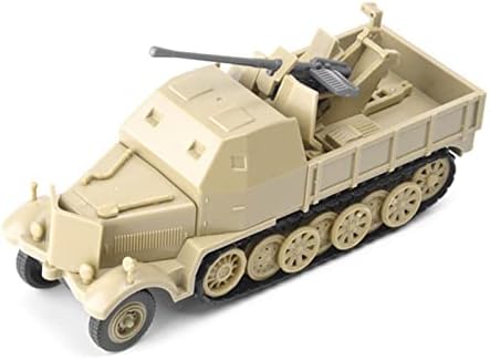1/72 Méretarányú Fél-Nyomon Páncélos Jármű Összeszerelt Modell Műanyag Harcos Katonai Modell Fröccsöntött Tank Modell Gyűjtemény