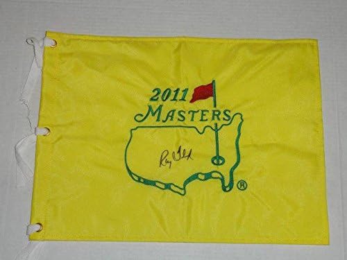 Raymond Floyd Aláírt 2011 Masters Pin Zászló Dedikált 1976 Bajnok Hof Ray - Dedikált Golf Pin Zászlók